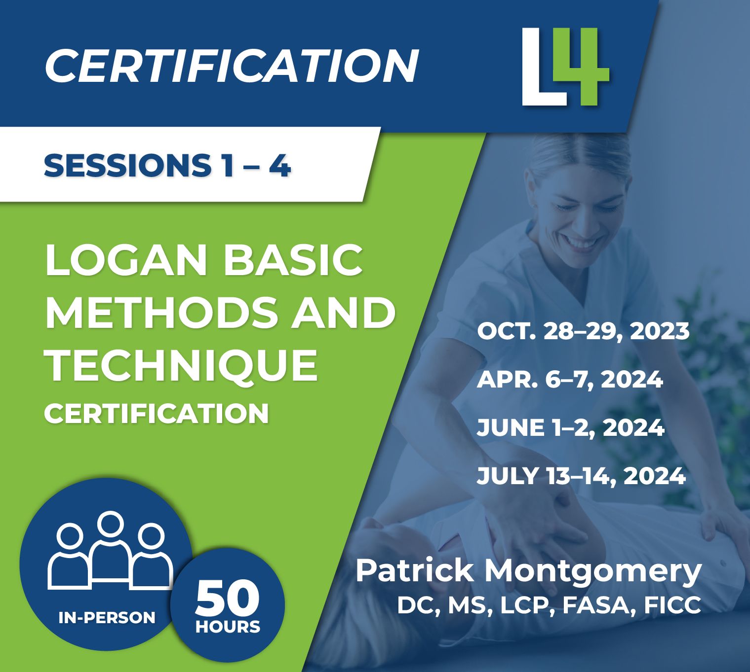Logan Basic Methods and Technique Certification (50 Hrs)