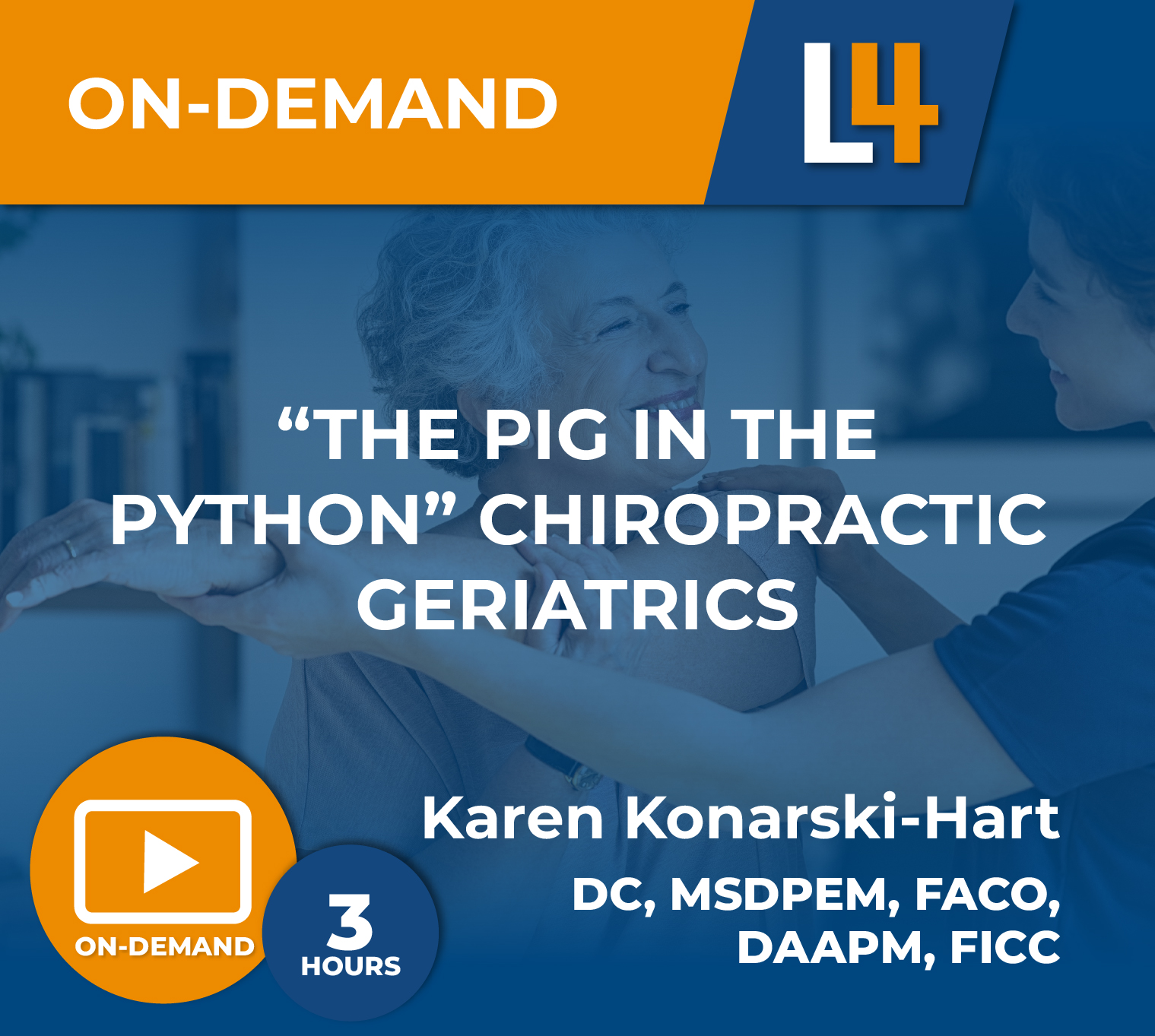 Chiropractic Geriatrics: The Pig in the Python