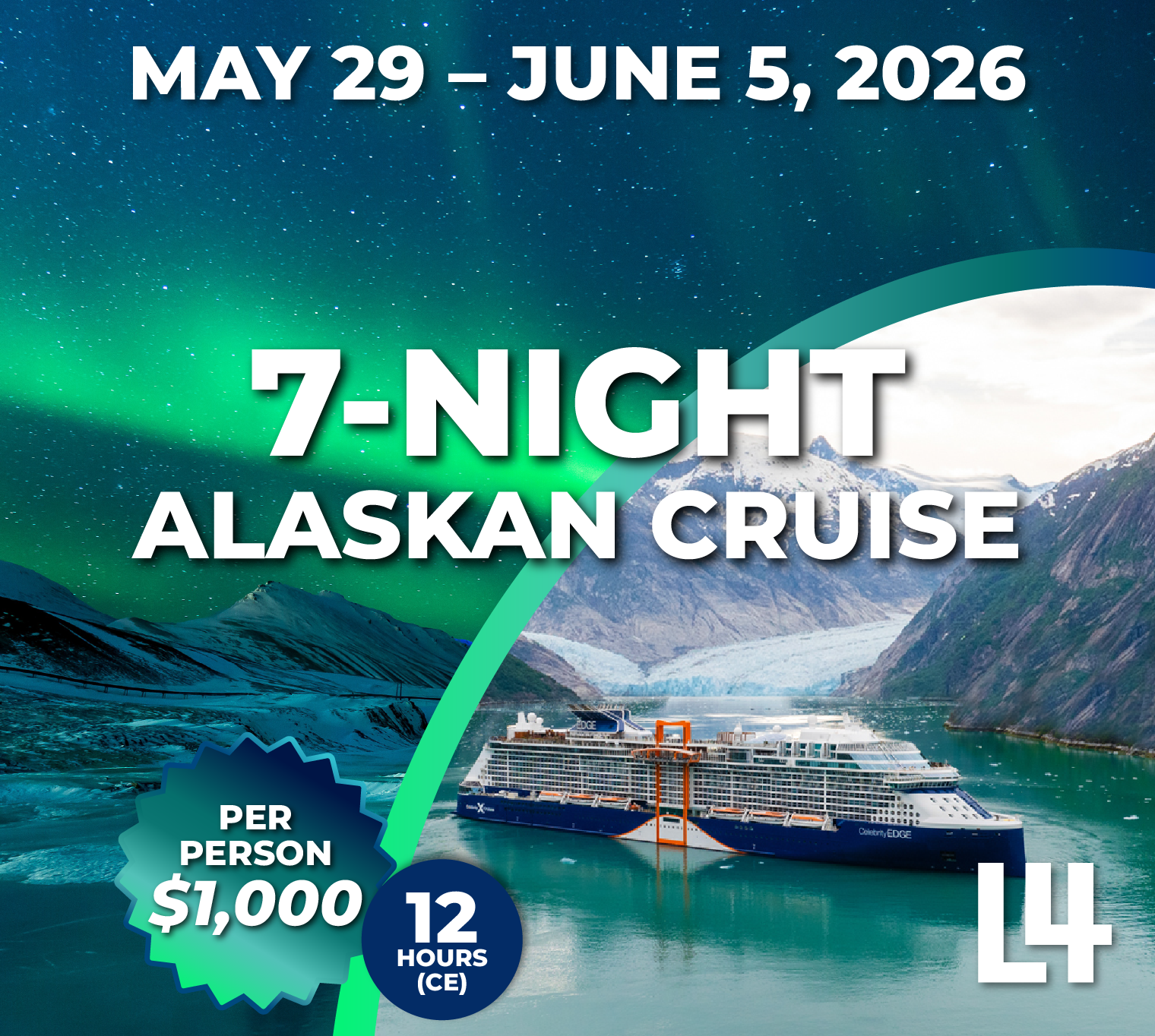 Alaskan Cruise: Destination CE 2026