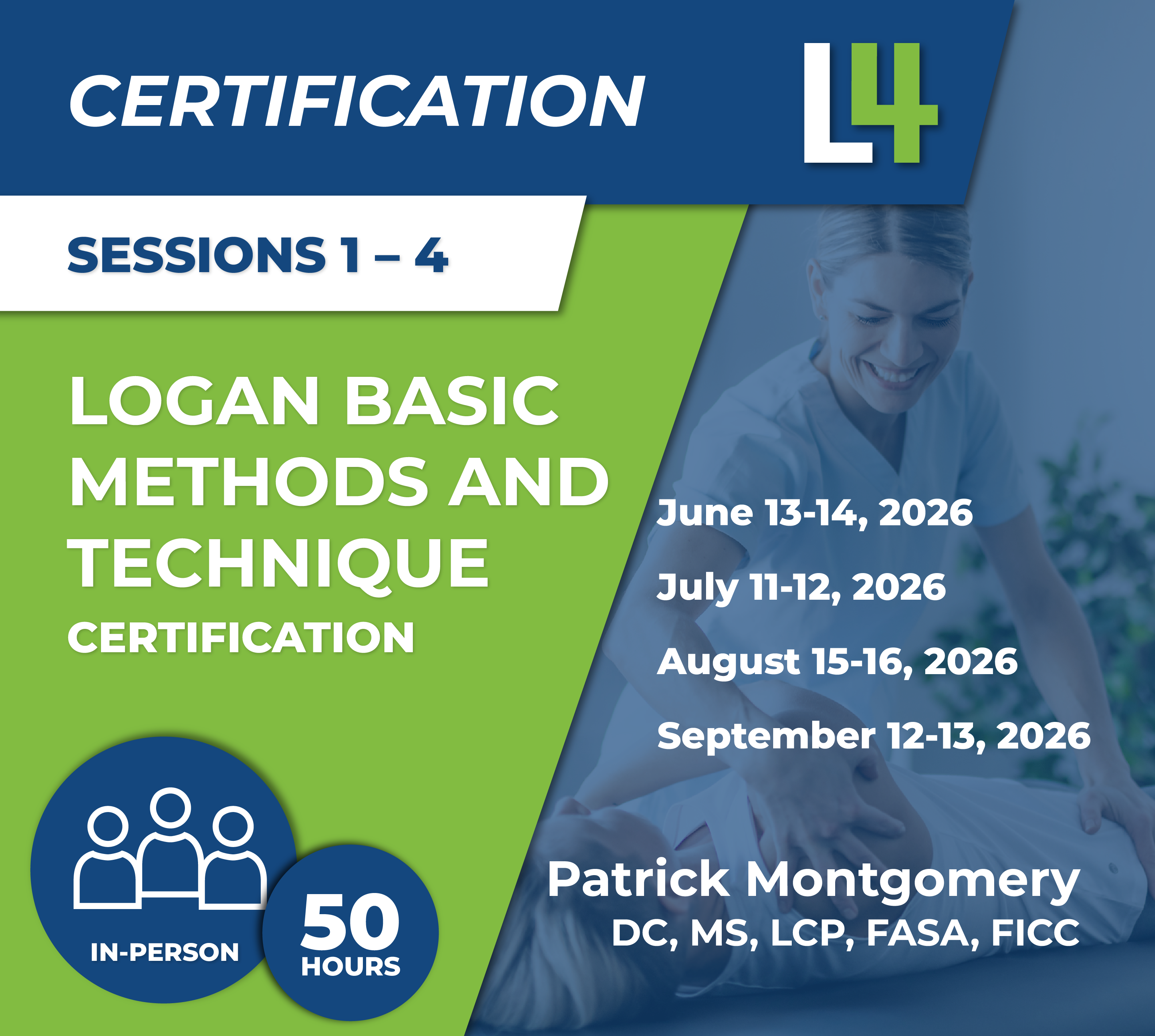 Logan Basic Methods and Technique Certification (50 Hrs)